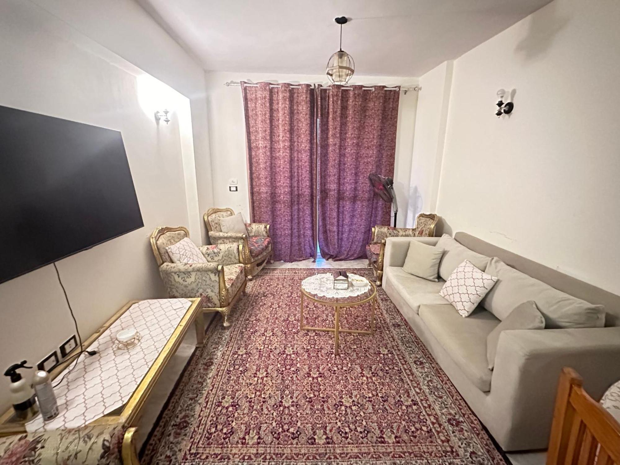 A Cozy Residential Unit With Classic Touches For Rent In Degla Palms Compound, 6th Of Octobe Apartment Cairo